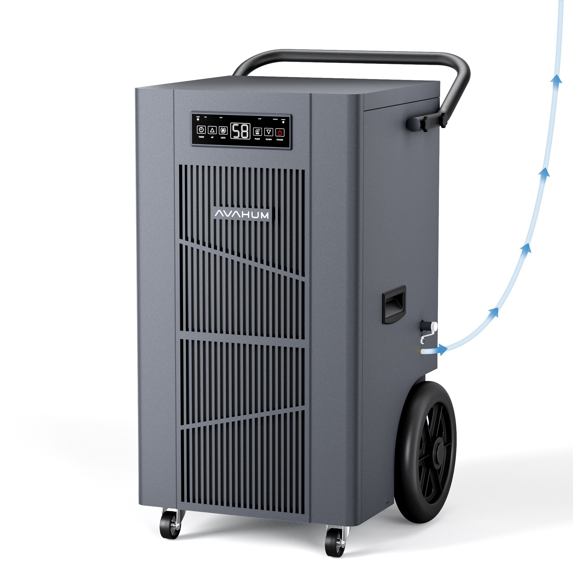EdenDirect High Capacity Dehumidifier — 320 Pints, 9,000 Sq. Ft., 420 CFM, Auto Defrost, Model# NTECFT320P
